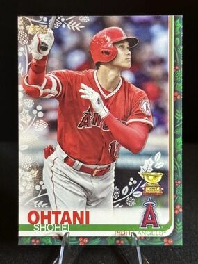 Shohei Ohtani Gold Cup Rookie Card *Green* Parallel - Los Angeles Dodgers